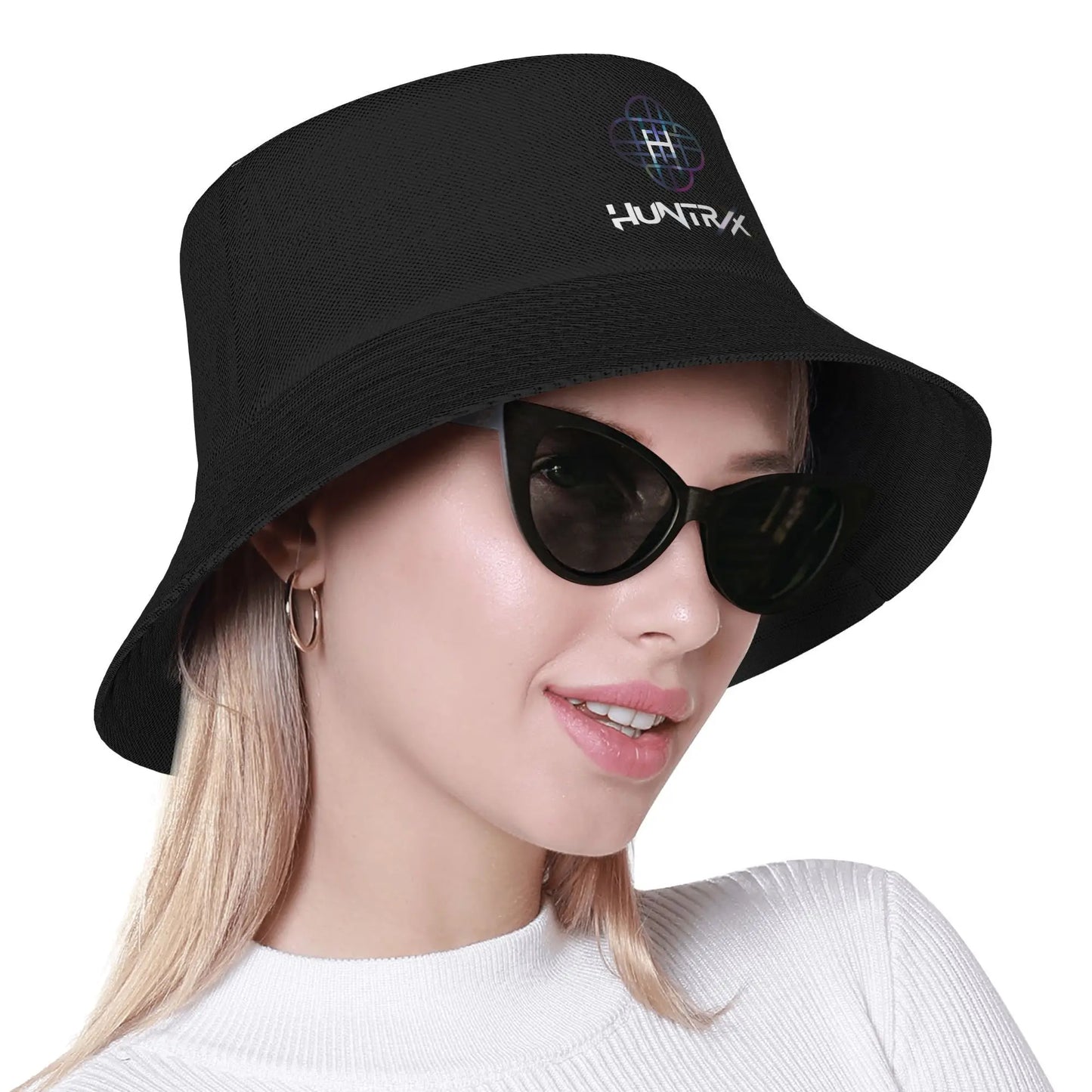Huntrix KPop Demon Hunters Logo Bucket Hat