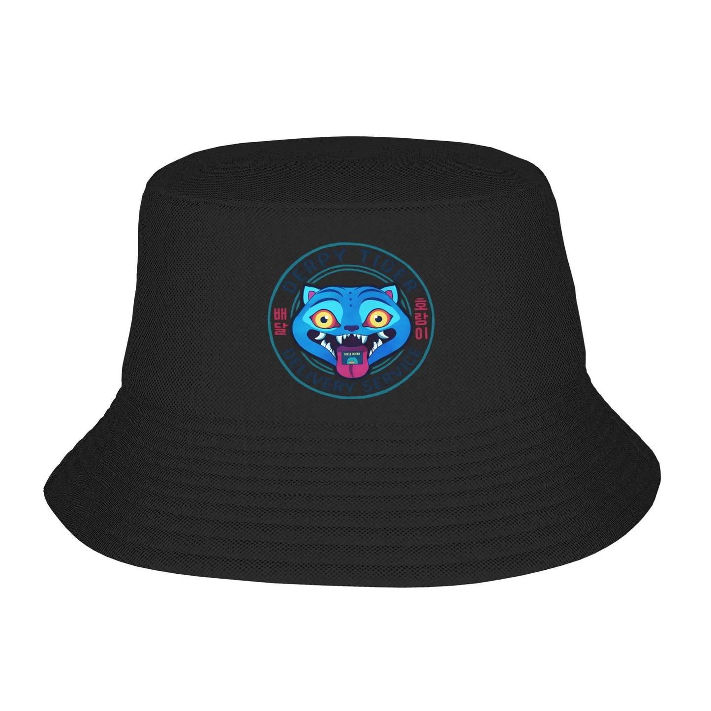 Huntrix KPop Demon Hunters Logo Bucket Hat