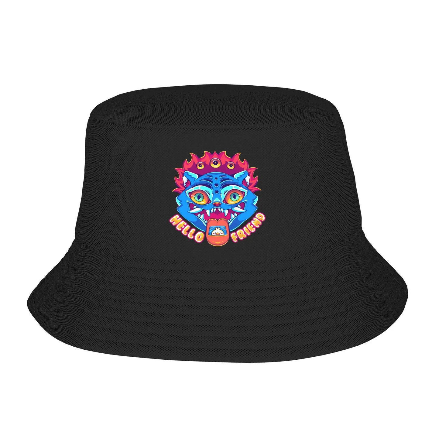 Huntrix KPop Demon Hunters Logo Bucket Hat