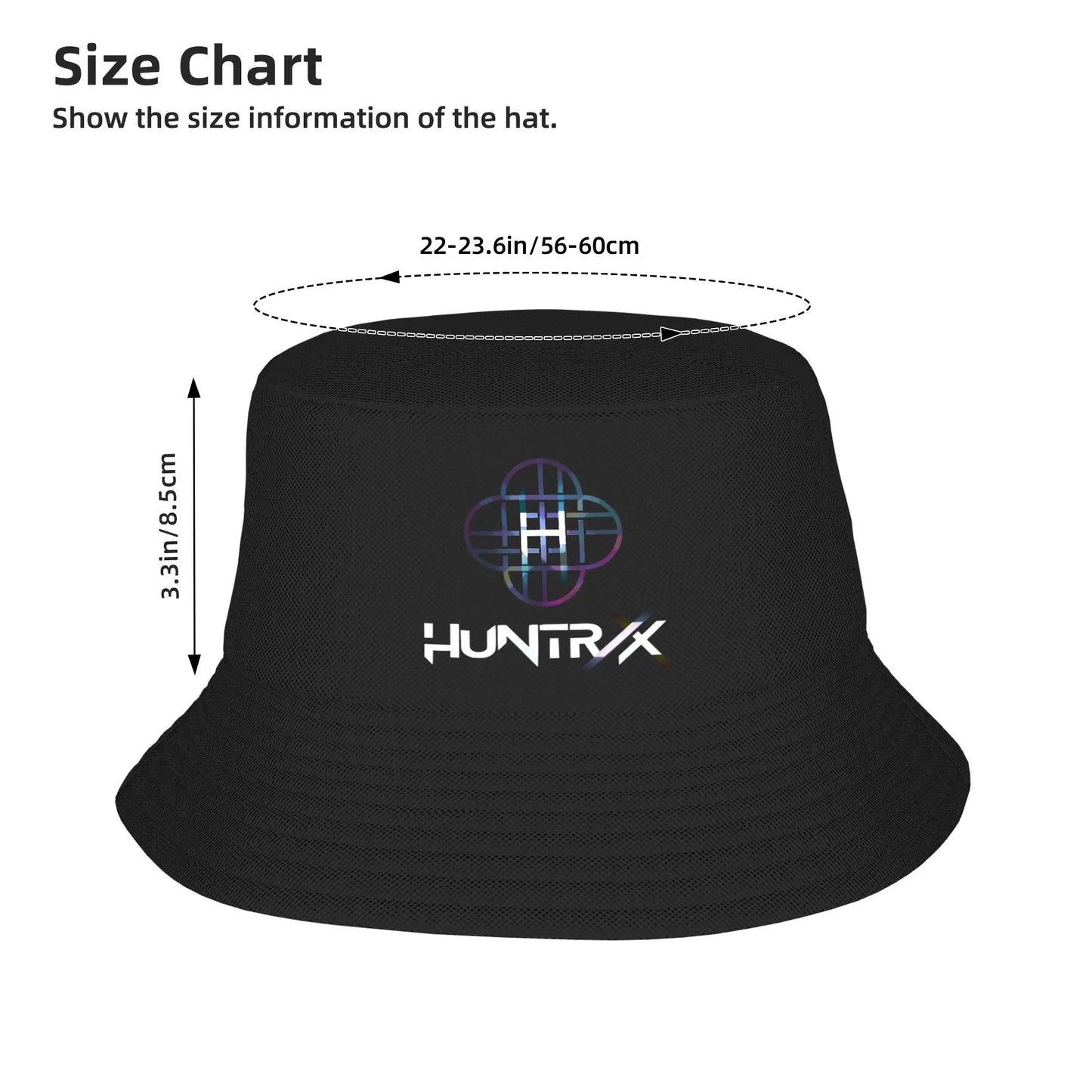 Huntrix KPop Demon Hunters Logo Bucket Hat