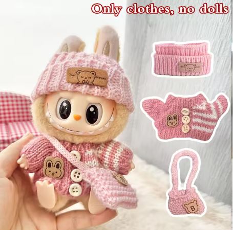 Labubu doll clothes