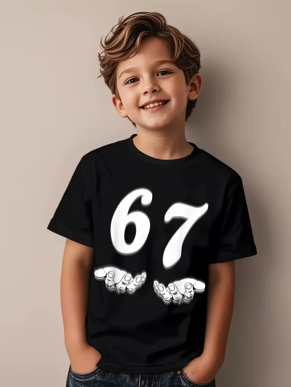 67 Meme T-Shirt for Kids lots of different designs